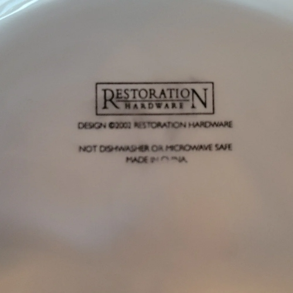 Restoration Hardware Halloween Dish